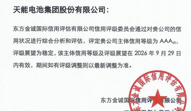 金狮贵宾会股份喜获最高信用评级AAA